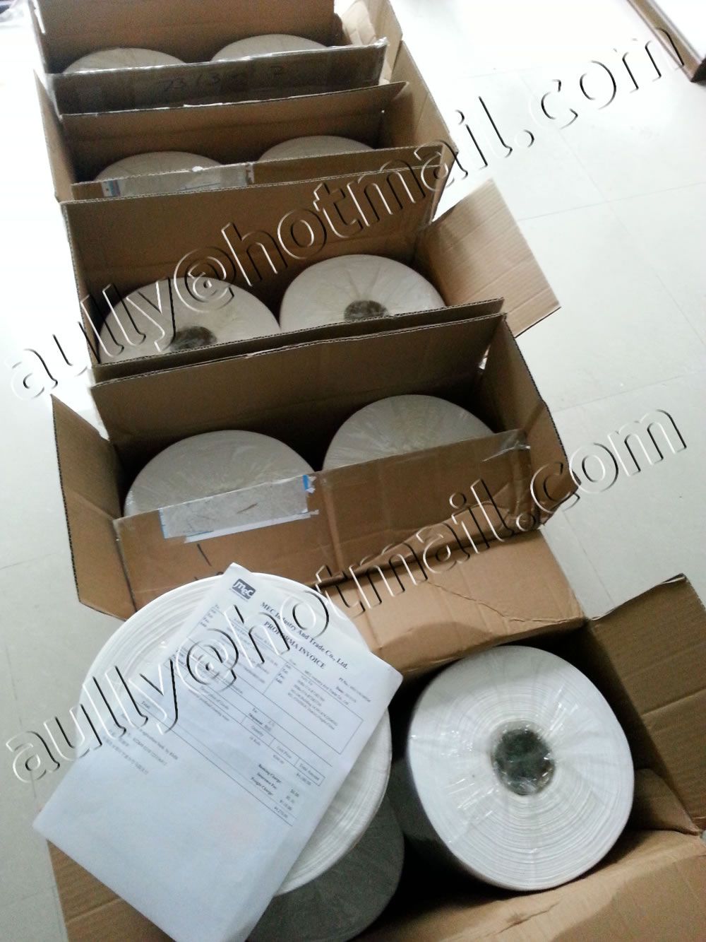 MEC150109TM (21 Rolls industrial printhead cleaning wiper ) to Turkmenistan