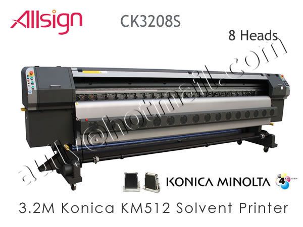 Digital Printing Machine CK3208S / CK3204S with Konica KM512 Printhead
