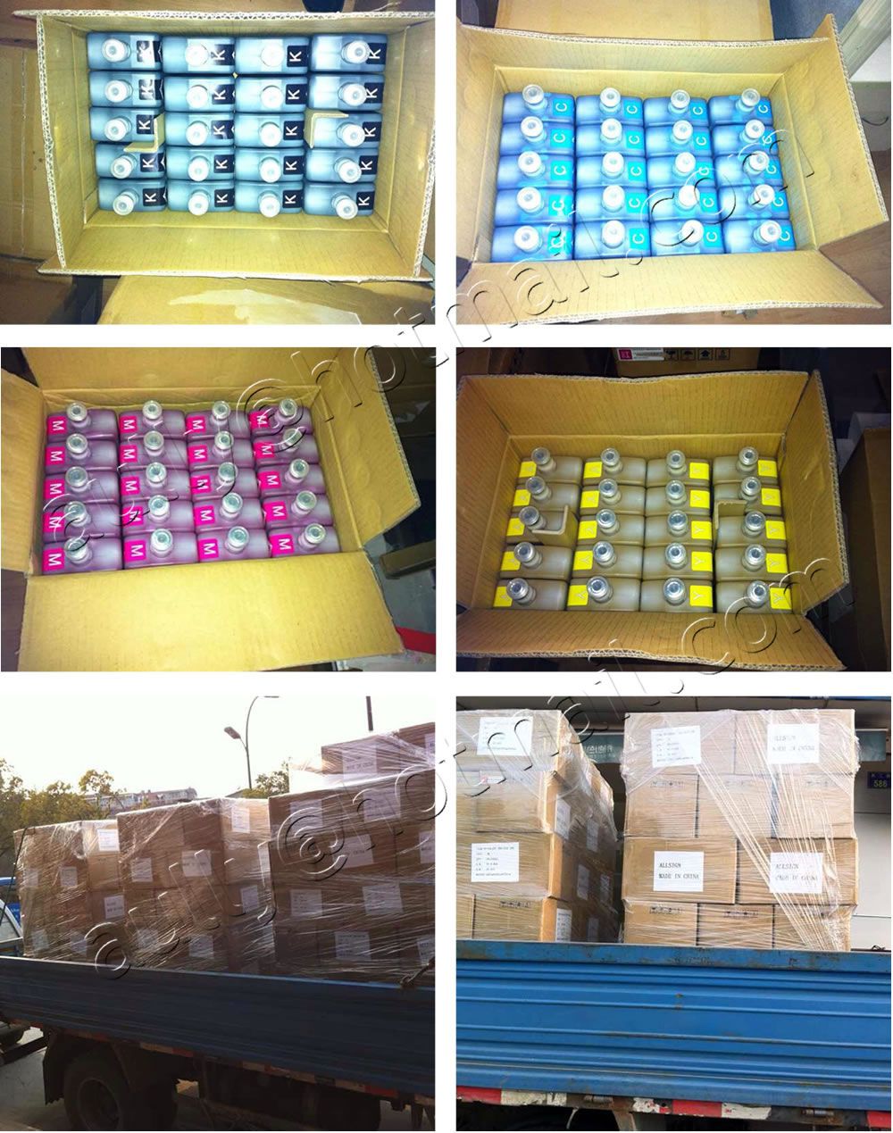 AS131224CO (1200 Liters Original Galaxy DX5-ECO Inks) to Colombia