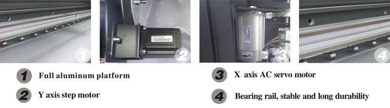 Galaxy UD-161LC outdoor vinyl sticker printer (1.6m,1440dpi high resolution )