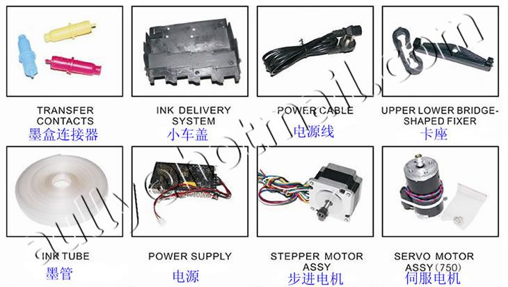 Encad 750 Indoor Printer Spare Parts