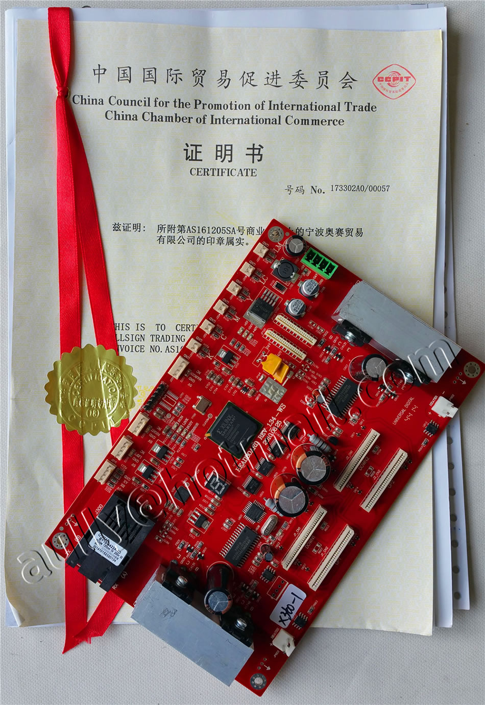 MEC170113SA-S (Galaxy Printhead Board-Red) to Saudi Arabia