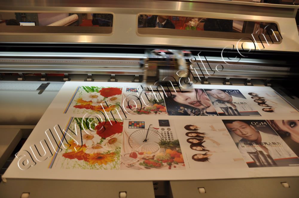 Digital Banner Printing Machine Galaxy UD-1812LC with 2 Epson DX5