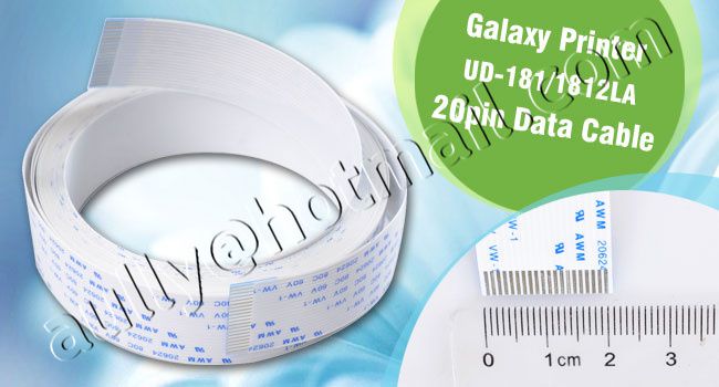20pin 5500mm Data Cable for Galaxy UD Printer