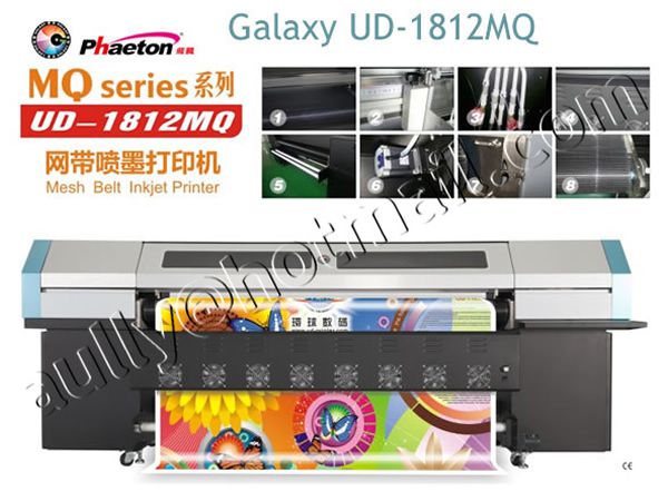 Phaeton Galaxy UD-1812MQ Mesh Belt Inkjet Printer
