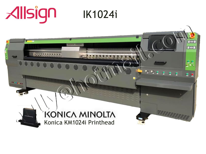 Konica 1024i Solvent Printer with Konica 1024i Printhead