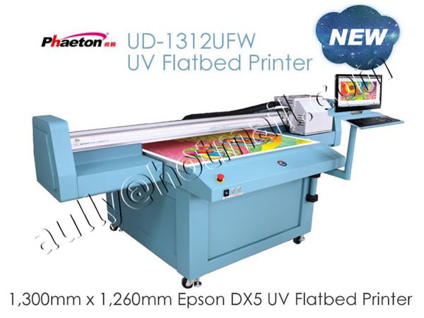 Phaeton Galaxy UD-1312UFW UV Flatbed Printer - 5 color with White