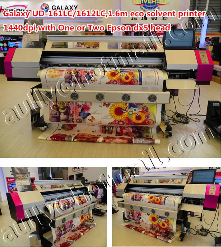 Galaxy UD-161LC outdoor vinyl sticker printer (1.6m,1440dpi high resolution )