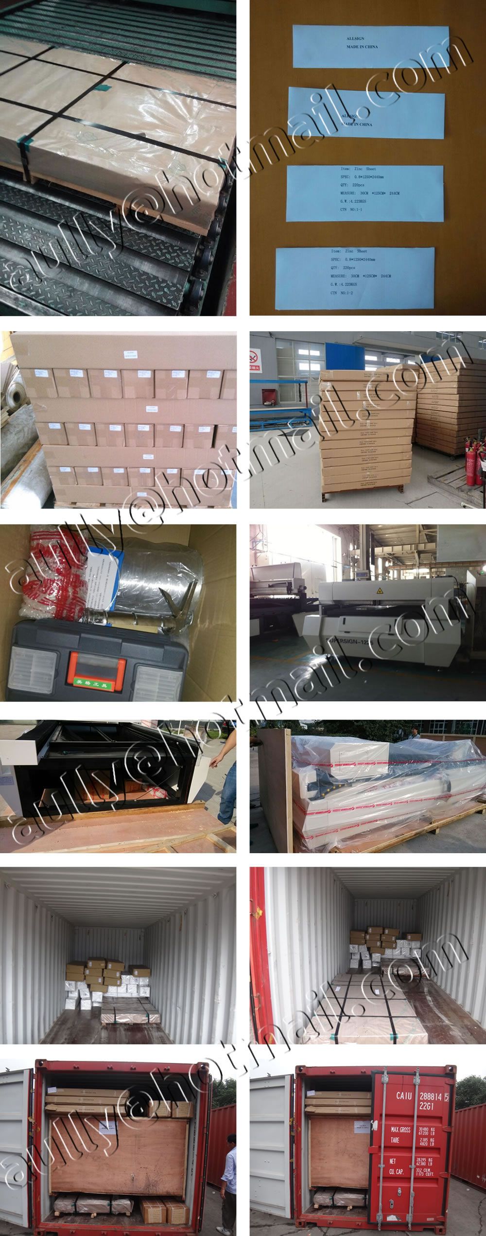 AS140612KW (Laser Cutter Machine / Zinc sheet / PP Paper) to Kuwait