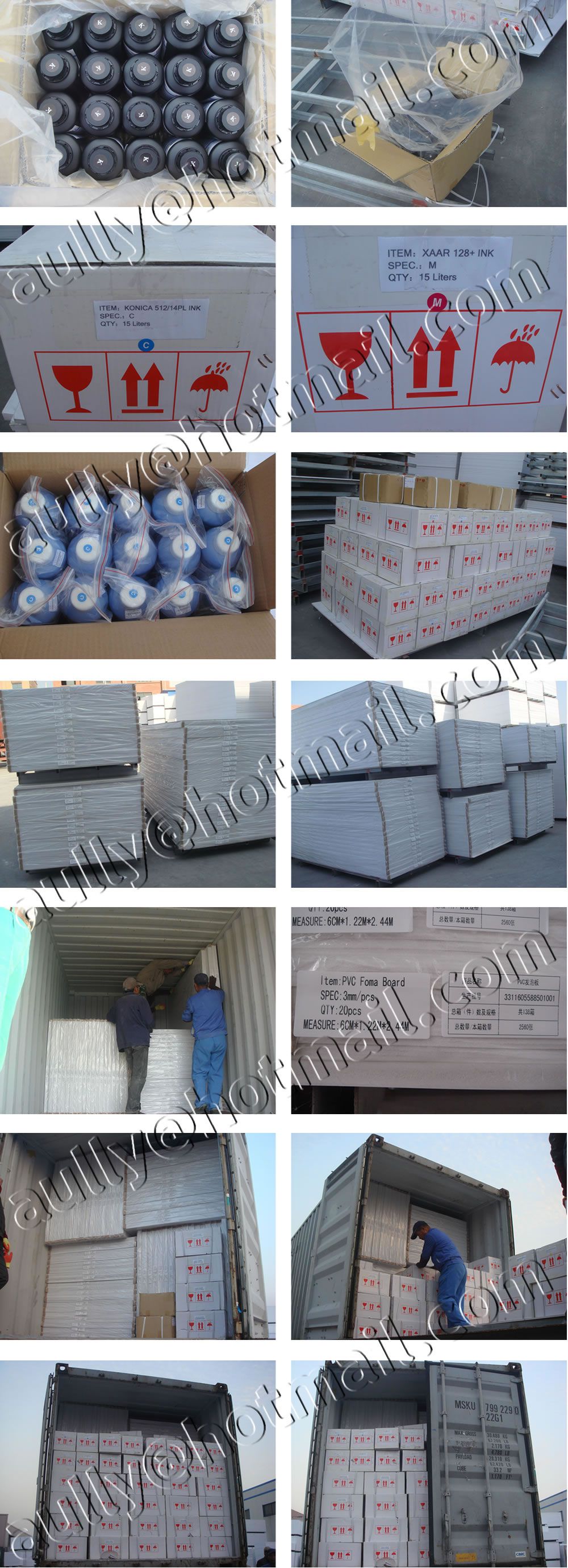 AS141223IV (PVC Form Sheet/Solvent Ink/UV ink) to COTE D'IVOIRE