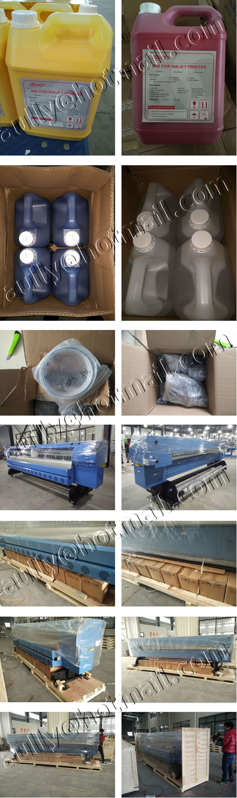 AS151209PH (Konica Printer CK512i/400Liters KM512i Solvent Inks) to Philippines